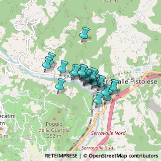 Mappa Via Marlianese, 51034 Serravalle Pistoiese PT, Italia (0.49231)