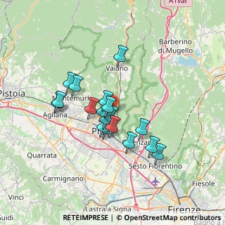 Mappa Via Guado a Santa Lucia, 59100 Prato PO, Italia (5.59889)
