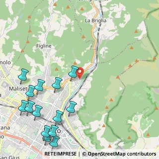 Mappa Via Guado a Santa Lucia, 59100 Prato PO, Italia (3.06929)