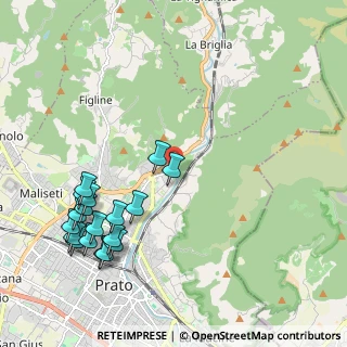 Mappa Via Guado a Santa Lucia, 59100 Prato PO, Italia (2.53167)