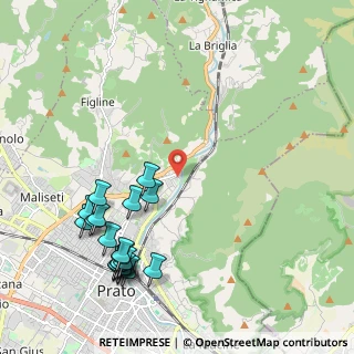 Mappa Via Guado a Santa Lucia, 59100 Prato PO, Italia (2.6155)