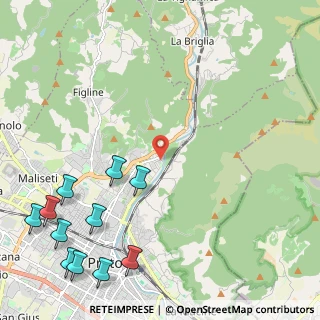 Mappa Via Guado a Santa Lucia, 59100 Prato PO, Italia (3.26727)