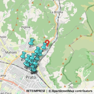 Mappa Via Guado a Santa Lucia, 59100 Prato PO, Italia (2.272)