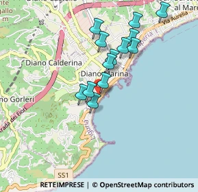 Mappa Corso XX Settembre, 18013 Diano Marina IM, Italia (0.79692)