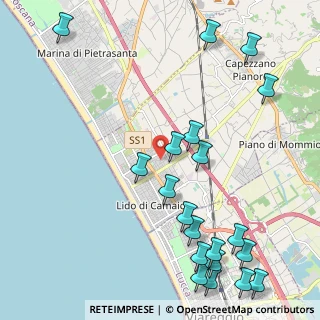 Mappa Via Arturo Toscanini, 55041 Camaiore LU, Italia (2.8585)