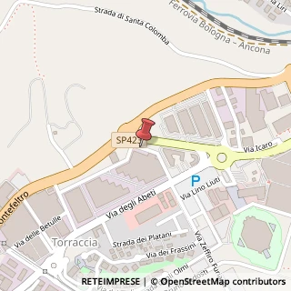 Mappa Via degli Abeti, 54, 61122 Pesaro, Pesaro e Urbino (Marche)