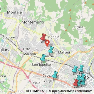 Mappa Via Amalfi, 59013 Montemurlo PO, Italia (3.39818)