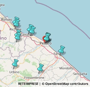 Mappa Via Montegrappa, 61121 Pesaro PU, Italia (14.9975)