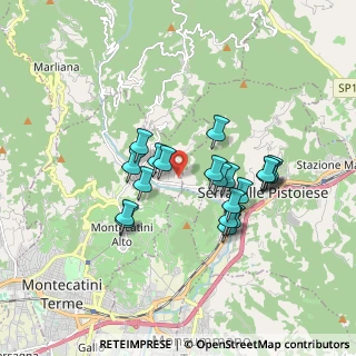 Mappa Via di Granatino, 51016 Montecatini Terme PT, Italia (1.52)