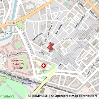 Mappa Via G. Passeri, 71, 61121 Pesaro, Pesaro e Urbino (Marche)