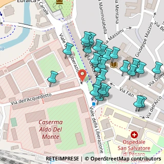 Mappa Via del Governatore, 61121 Pesaro PU, Italia (0.12414)