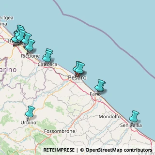 Mappa Viale Giuseppe Verdi, 61121 Pesaro PU, Italia (22.7755)
