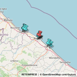 Mappa Viale Piave, 61121 Pesaro PU, Italia (8.93846)