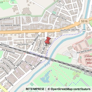 Mappa Via del Carso, 17, 61121 Pesaro, Pesaro e Urbino (Marche)