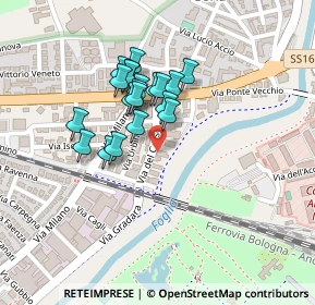 Mappa Via del Carso, 61100 Pesaro PU, Italia (0.174)