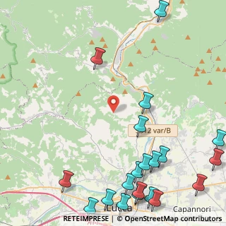 Mappa Via dei bertolotti, 55100 Lucca LU, Italia (6.8385)