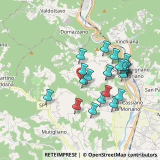 Mappa Via dei bertolotti, 55100 Mastiano LU, Italia (1.83043)