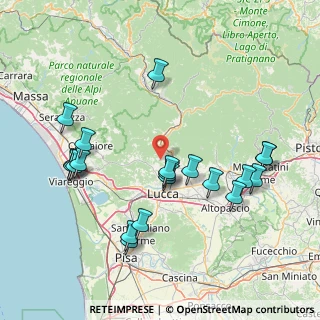 Mappa Via dei bertolotti, 55100 Lucca LU, Italia (17.288)