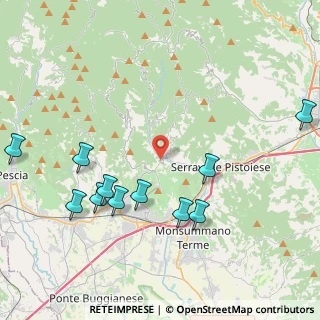 Mappa Via Delle Vigne, 51016 Montecatini Terme PT, Italia (4.90091)
