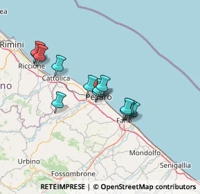 Mappa Viale Guido Postumo, 61121 Pesaro PU, Italia (11.75923)