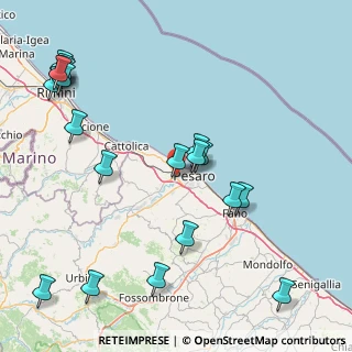 Mappa Str. di Santa Colomba, 61122 Pesaro PU, Italia (21.395)