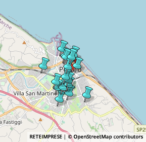 Mappa Piazzale Giacomo Matteotti, 61121 Pesaro PU, Italia (1.10176)
