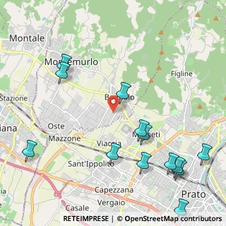 Mappa Via Cuneo, 59013 Montemurlo PO, Italia (2.78923)