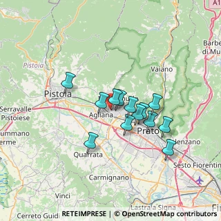 Mappa Via G. Puccini, 59013 Prato PO, Italia (5.43231)