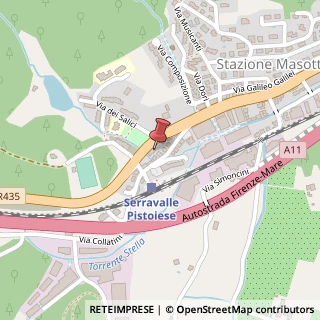 Mappa Via Vecchia Provinciale Lucchese, 41, 51030 Serravalle Pistoiese, Pistoia (Toscana)