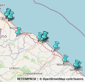 Mappa Via Acquedotto, 61121 Pesaro PU, Italia (20.96278)