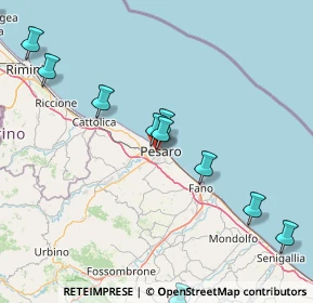 Mappa Via Acquedotto, 61121 Pesaro PU, Italia (21.4575)