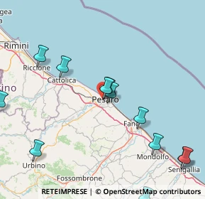 Mappa Via Acquedotto, 61121 Pesaro PU, Italia (21.79923)