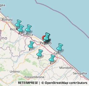 Mappa Via Acquedotto, 61121 Pesaro PU, Italia (10.08545)