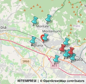 Mappa Via Paolo Paoletti, 51037 Montale PT, Italia (4.06636)