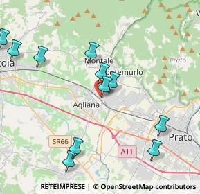 Mappa Via Paolo Paoletti, 51037 Montale PT, Italia (4.62364)