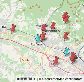 Mappa Via Paolo Paoletti, 51037 Montale PT, Italia (4.21417)