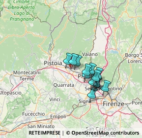 Mappa Via Paolo Paoletti, 51037 Montale PT, Italia (10.40643)