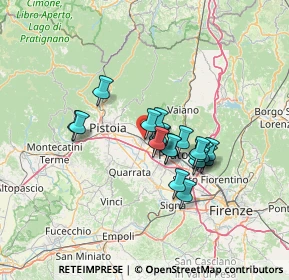 Mappa Via Paolo Paoletti, 51037 Montale PT, Italia (10.24263)