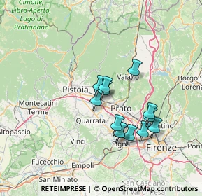 Mappa Via Paolo Paoletti, 51037 Montale PT, Italia (11.67923)