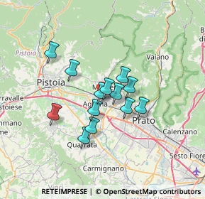 Mappa Via Paolo Paoletti, 51037 Montale PT, Italia (4.99308)