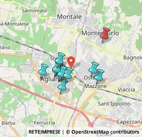 Mappa Via Paolo Paoletti, 51037 Montale PT, Italia (1.3)