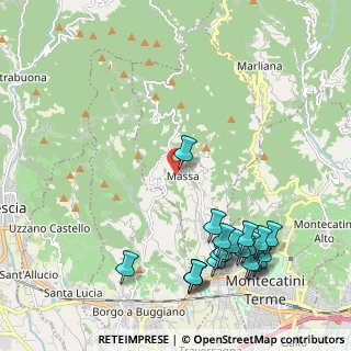 Mappa Via Mameli, 50010 Massa e Cozzile PT, Italia (2.6905)