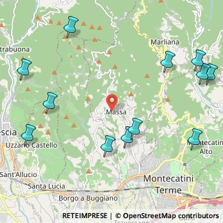 Mappa Via Mameli, 50010 Massa e Cozzile PT, Italia (2.95)