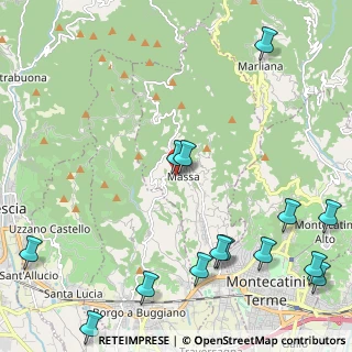 Mappa Via Mameli, 50010 Massa e Cozzile PT, Italia (3.10071)