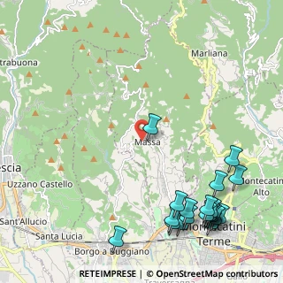 Mappa Via Mameli, 50010 Massa e Cozzile PT, Italia (3.075)