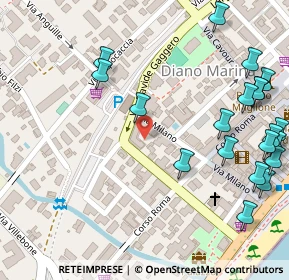 Mappa Piazza Giuseppe Mazzini, 18013 Diano Marina IM, Italia (0.178)