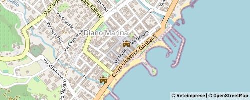 Mappa Diano Marina