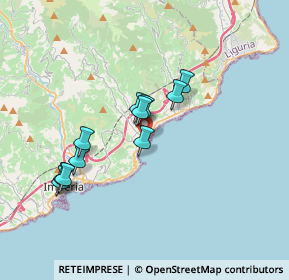 Mappa Via Nizza, 18013 Diano Marina IM, Italia (3.06727)