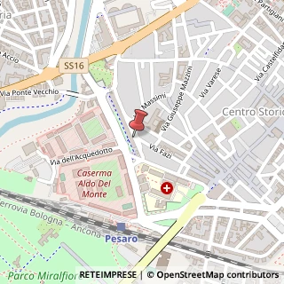 Mappa Via del Governatore, 17, 61121 Pesaro, Pesaro e Urbino (Marche)