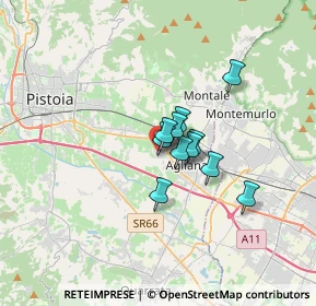 Mappa Via Terracini, 51031 Agliana PT, Italia (2.00182)